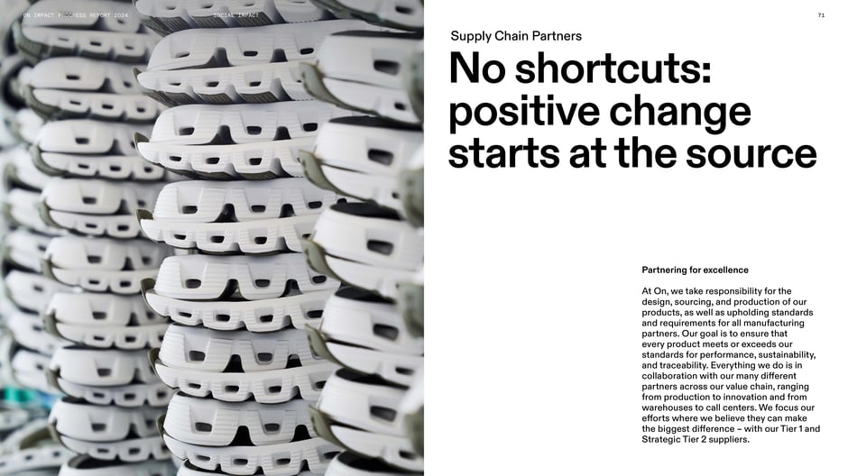 No shortcuts: positive change starts at the source
