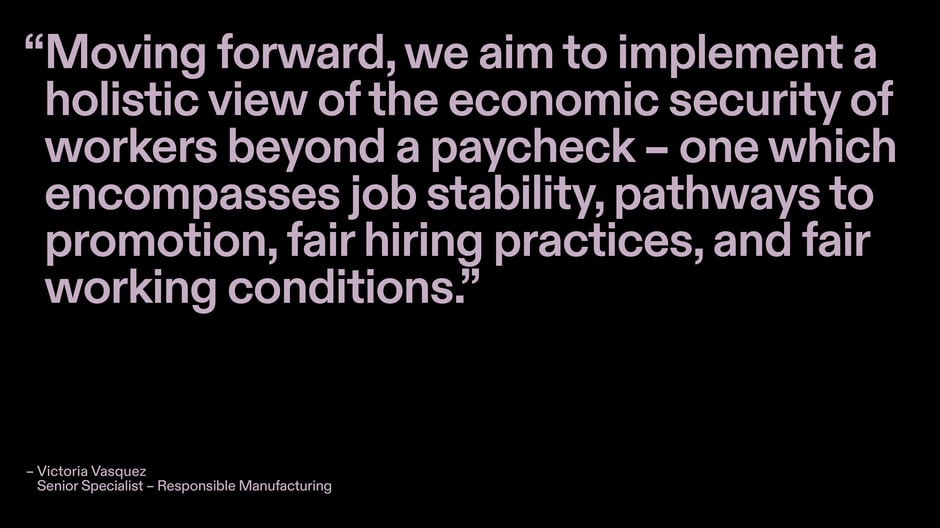 Holistic view of workers' economic security