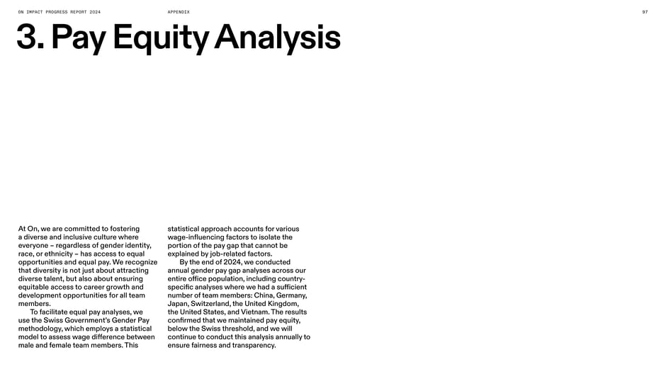Pay equity analysis and methodology
