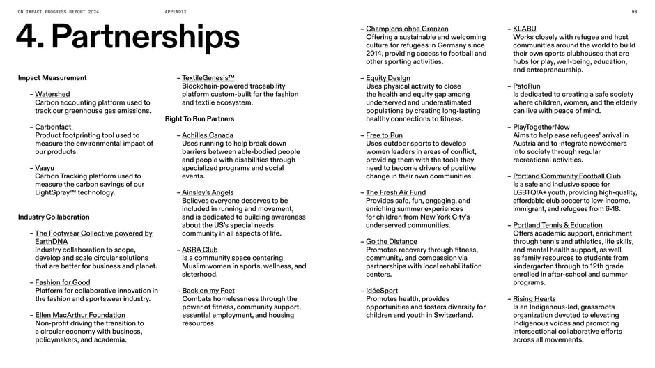 Partnerships for impact measurement and industry collaboration