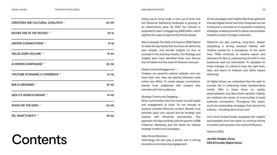 Digital Voices: The State of Influence 2025 — slide preview 2
