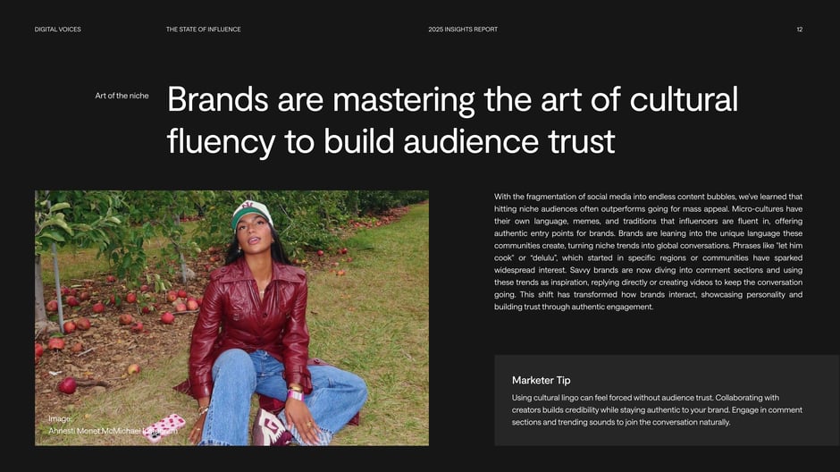 Brands are mastering the art of cultural fluency to build audience trust