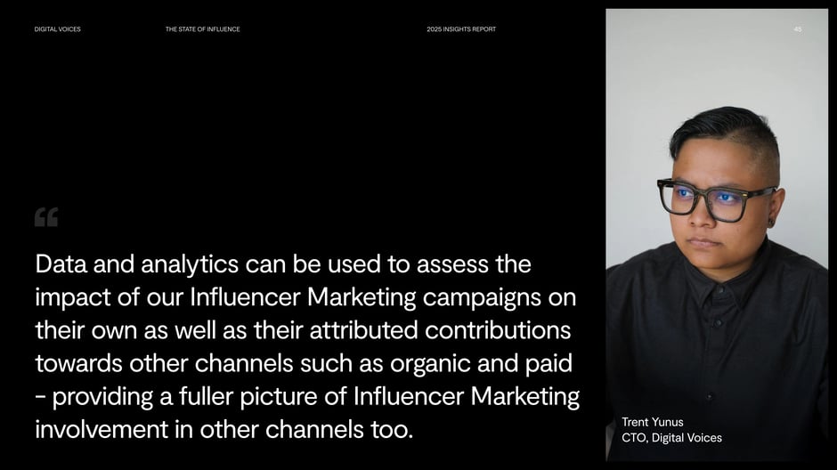 Data and analytics assess influencer impact