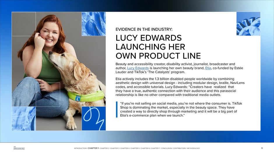Lucy Edwards launching her own product line