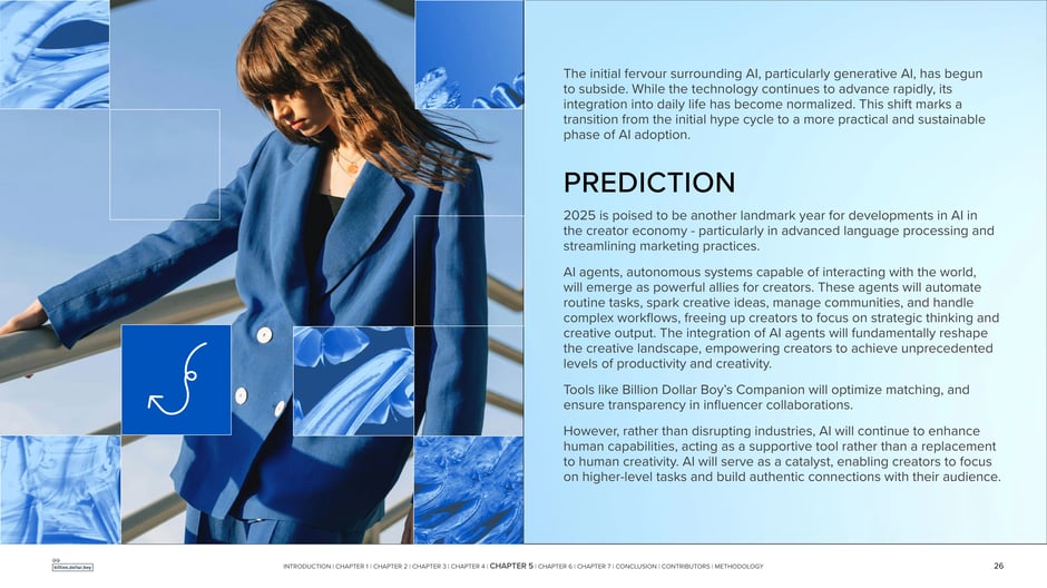 Prediction: AI agents will become creator assistants