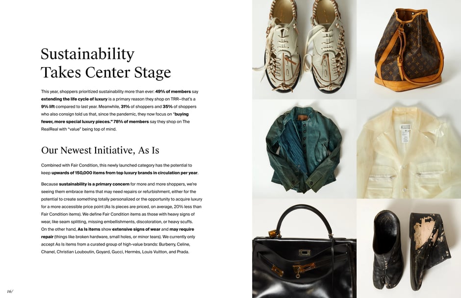 49% shop for sustainability; "As Is" diverts 150,000 items from landfill
