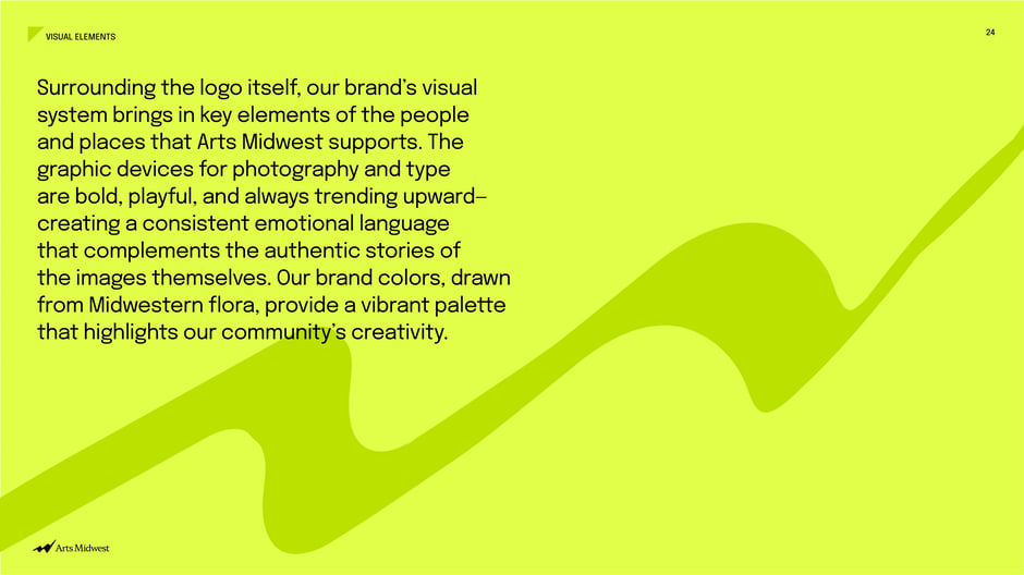 Surrounding the logo itself, our brand’s visual system