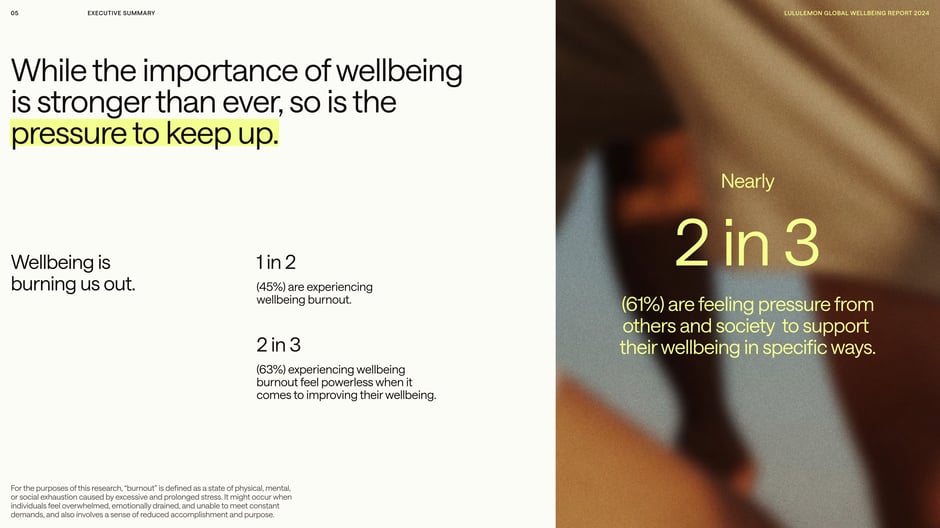 Wellbeing is burning us out