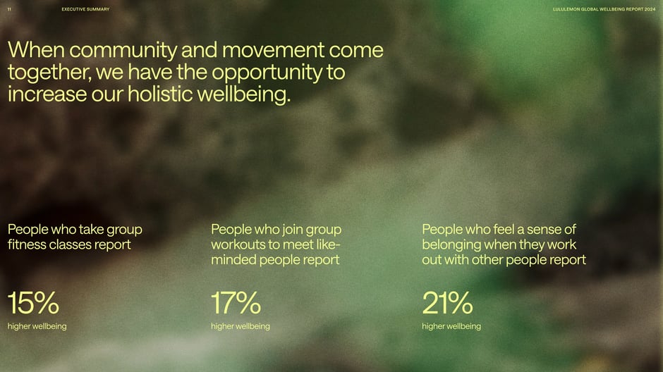 When community and movement come together, we have the opportunity