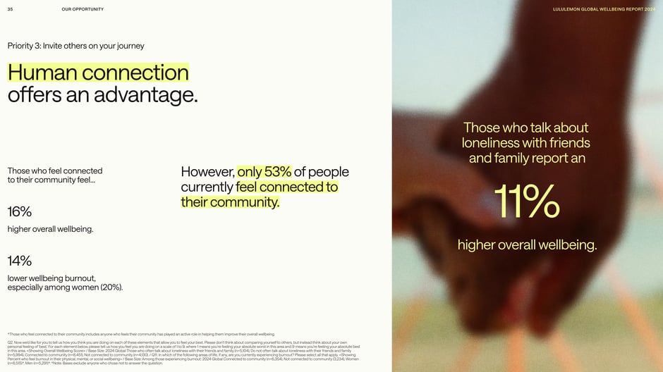 Human connection offers an advantage