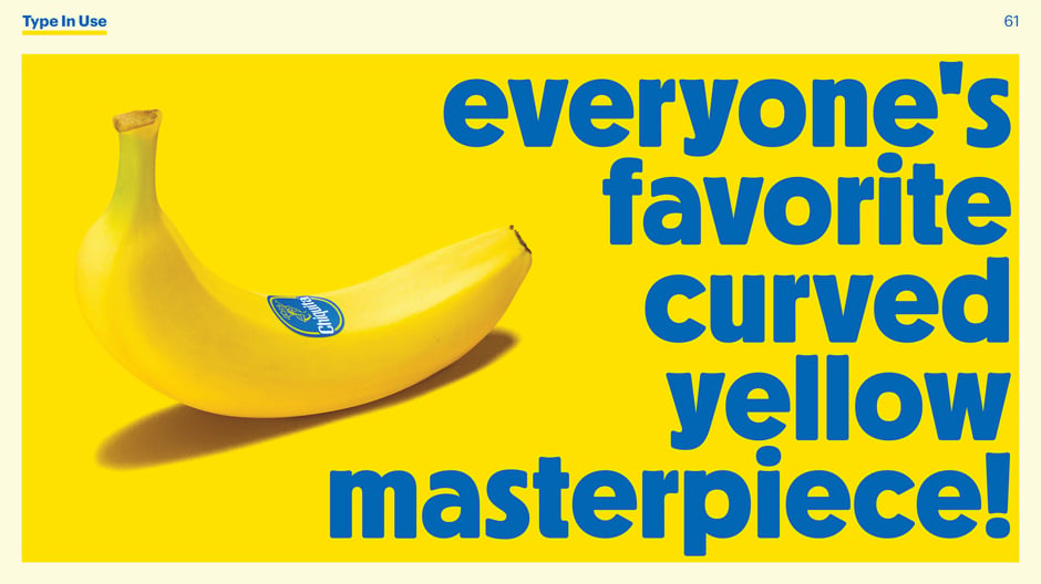 everyone's favorite curved yellow masterpiece!