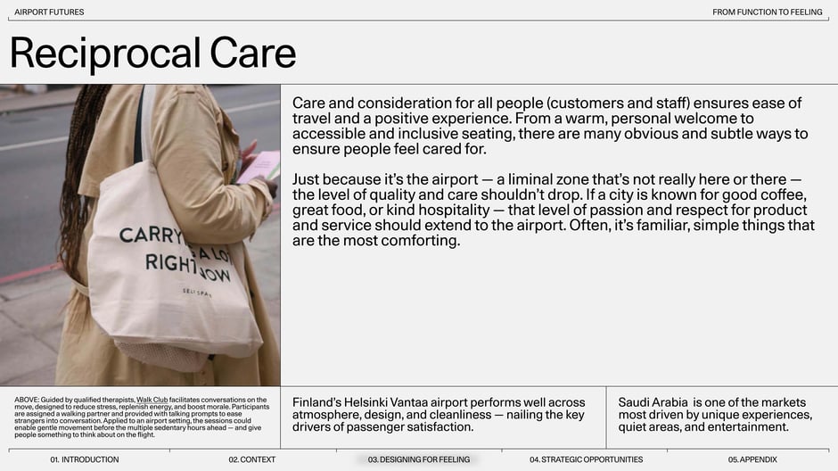 Embedding care and consideration across service and design:warm welcomes, inclusive