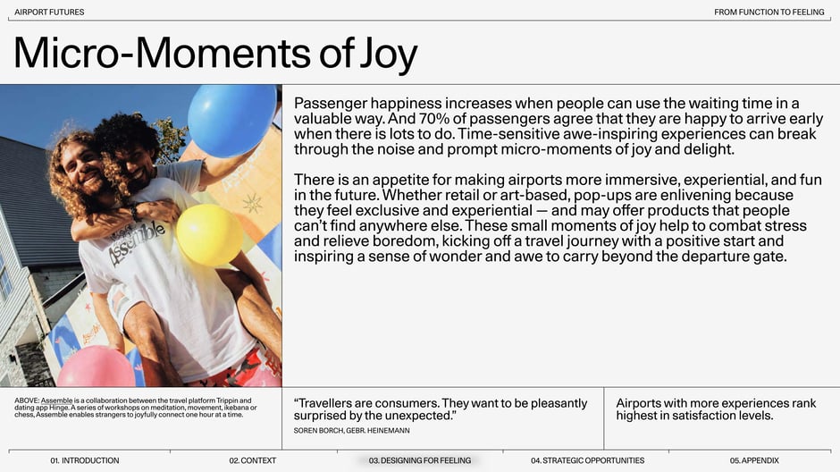 Argues time‑sensitive, awe‑inspiring activations and pop‑ups create micro‑moments that reduce