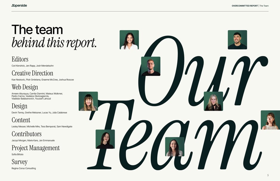 The Team Behind This Report