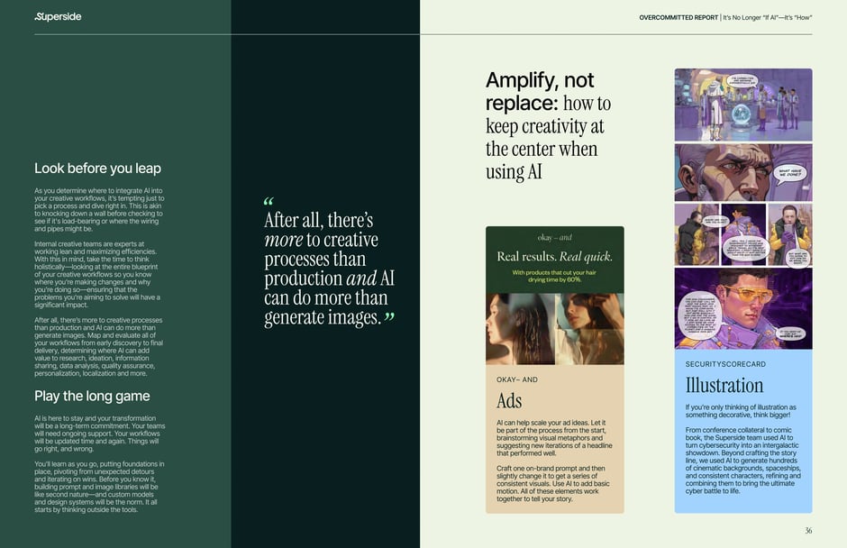 Amplify, Not Replace: AI in Creative Processes