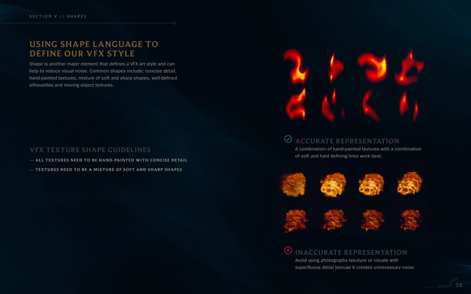 Using shape language to define our VFX style