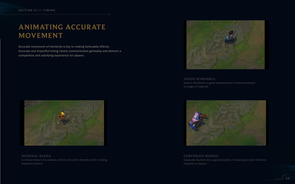 Argues that believable, precisely timed motion clarifies gameplay intent
