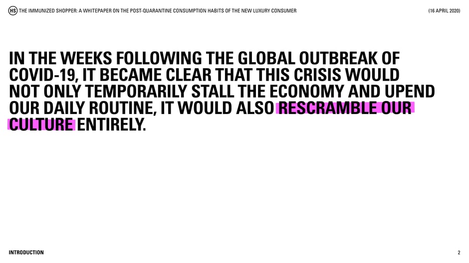Highsnobiety: The Immunized Shopper 2020 — slide preview 2