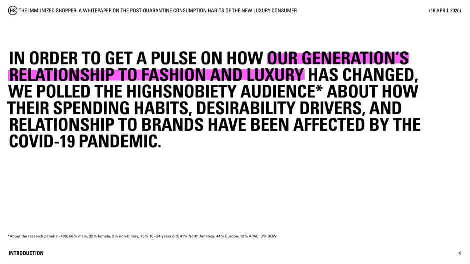 Highsnobiety: The Immunized Shopper 2020 — slide preview 4