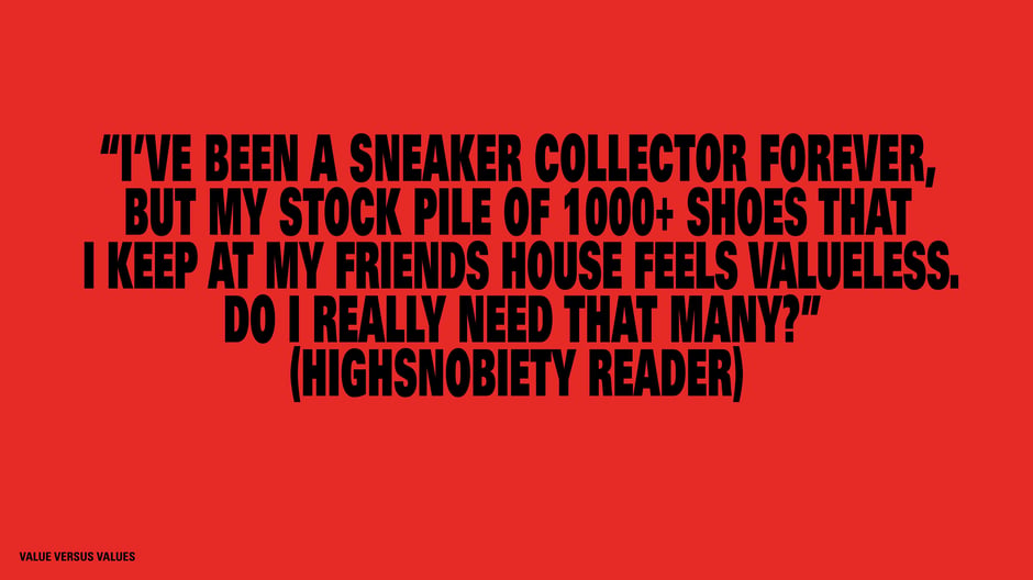 Sneaker collector with 1,000+ pairs questions the point of accumulation