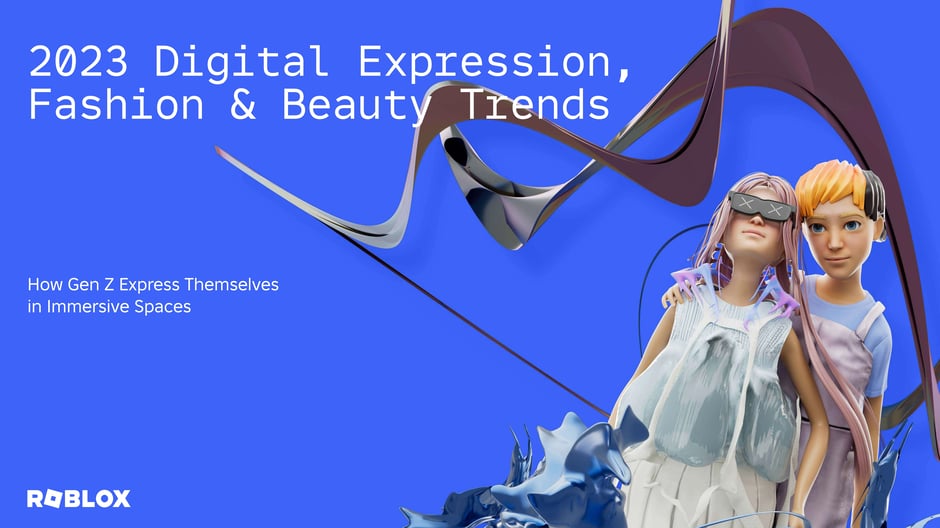 Roblox Fashion & Beauty Trends 2025 — cover slide