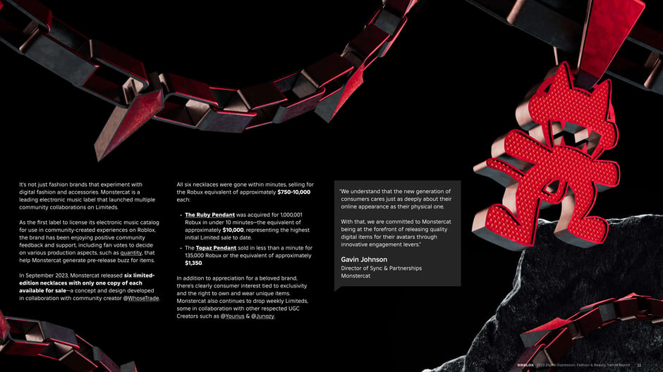 Monstercat limited-edition necklaces sold within minutes