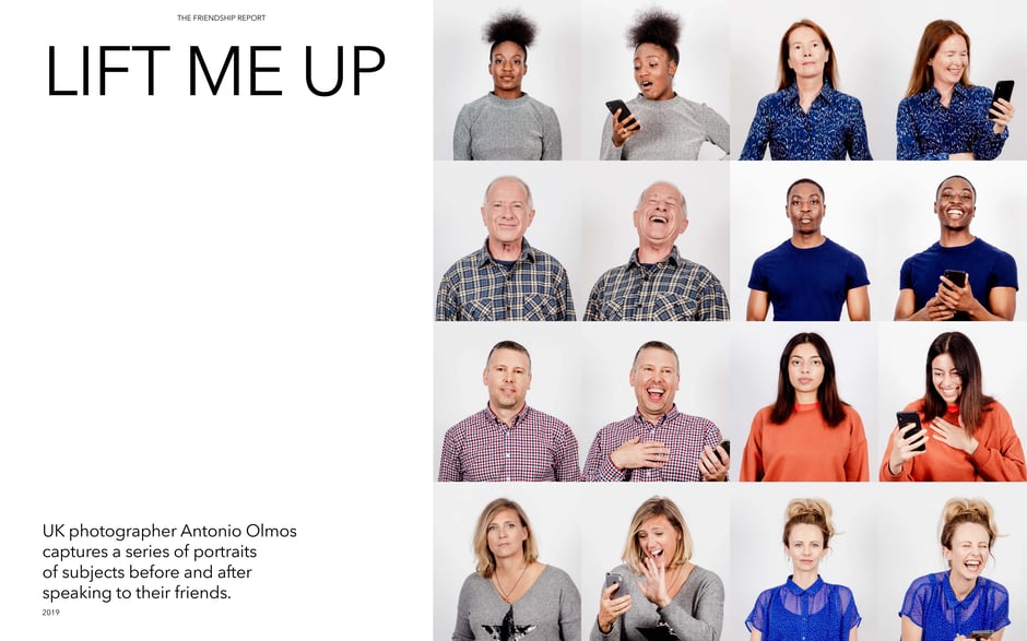 Lift Me Up: Antonio Olmos portrait series