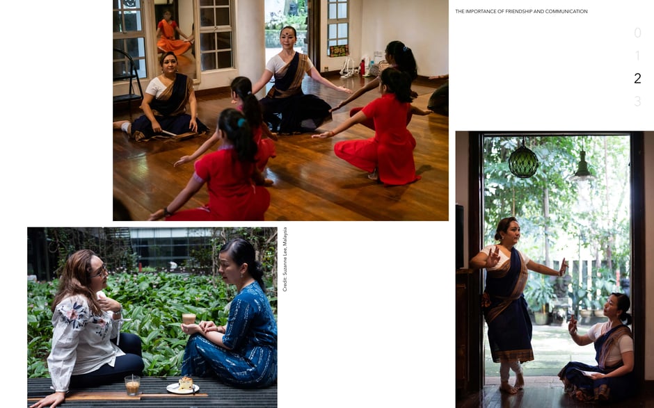 Dance practice as a bond and support network