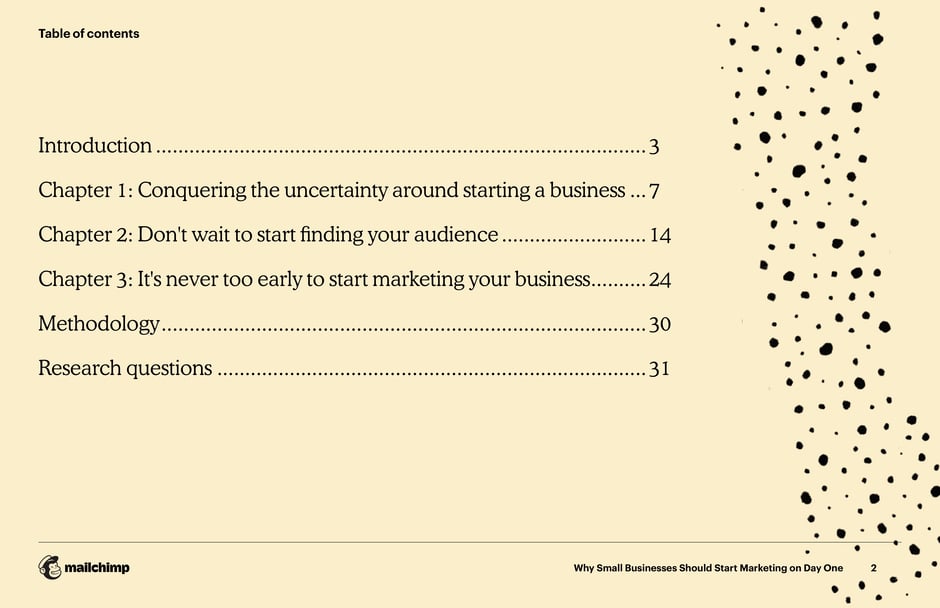 Mailchimp Small Business Marketing Report — slide preview 2