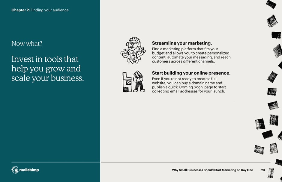 Invest in tools to grow and scale your business