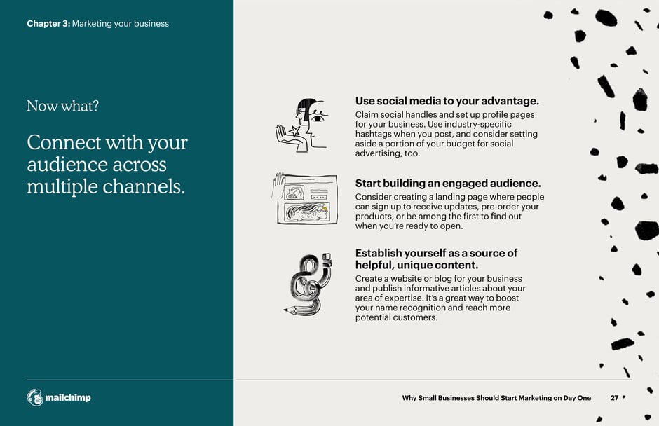 Connect with your audience across multiple channels