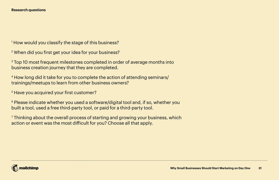 Research Questions for Business Growth