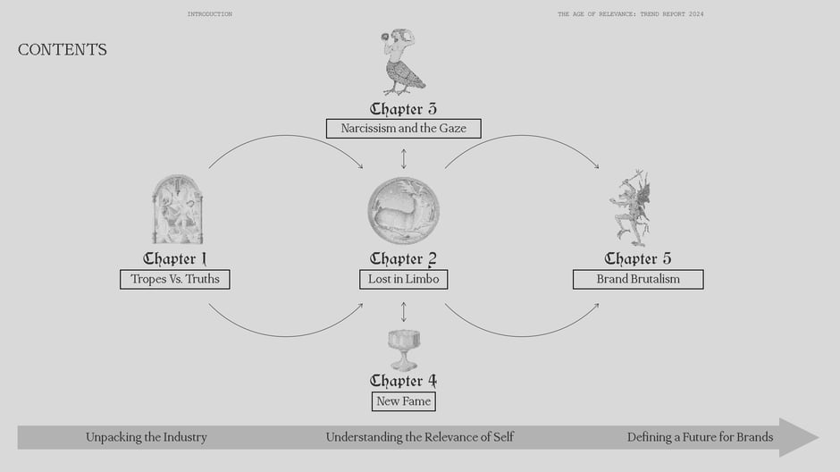Contents: five chapters mapping the report
