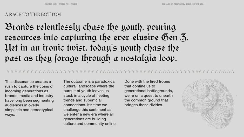 A race to the bottom: brands chase youth while youth chase nostalgia