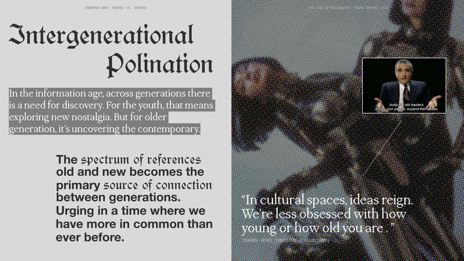 Claims cross-generational discovery:youth mining nostalgia and older audiences embracing contemporary
