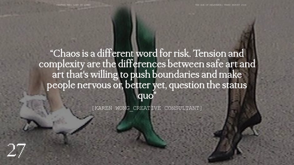 Chaos Is a Different Word for Risk