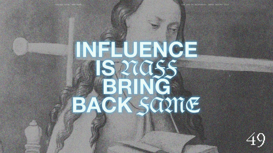 Influence is mass: bring back same