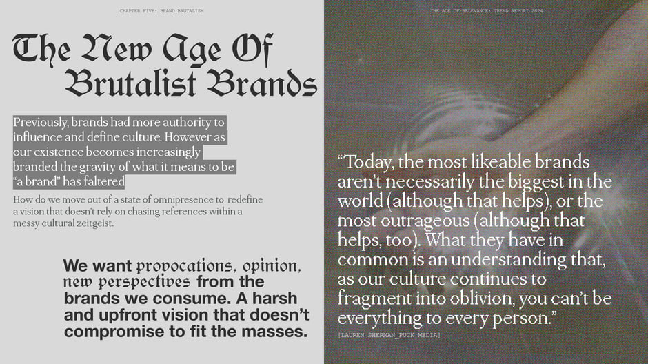 The New Age Of Brutalist Brands