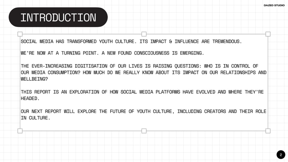 Social media has transformed youth culture