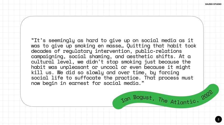 Ian Bogost: social media compared to smoking