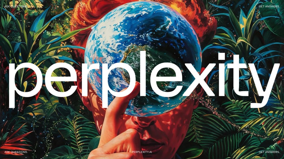 Perplexity Ads Pitch Deck — cover slide