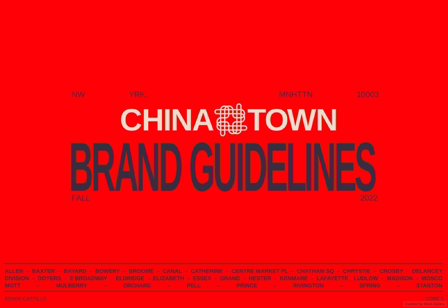 Chinatown Brand Guidelines 2022 - Slide 1 of 29