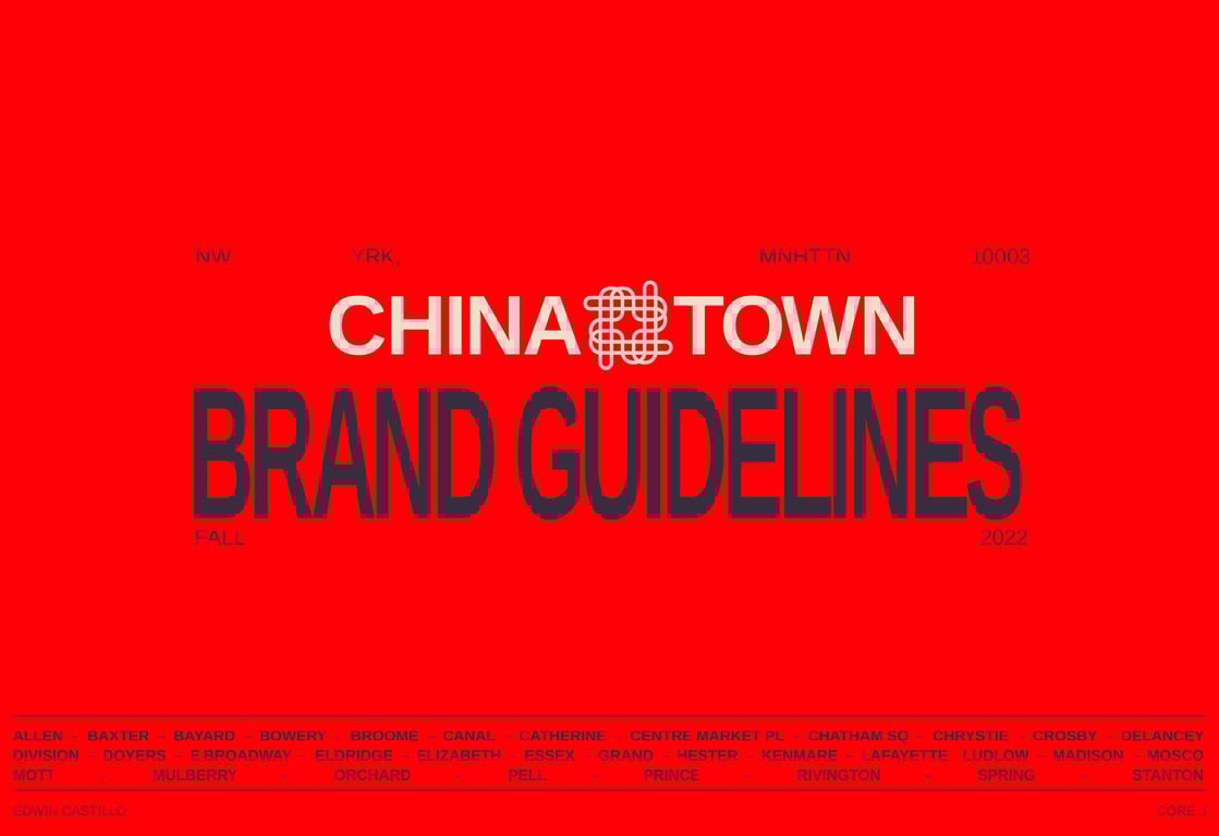 Chinatown Brand Guidelines 2022