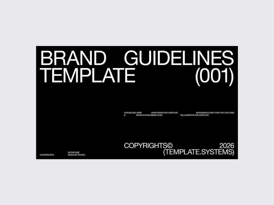 Brand Guidelines - Presentation Template 001