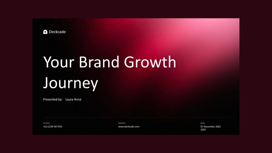 Deckade - Pitch Deck Marketing Kit