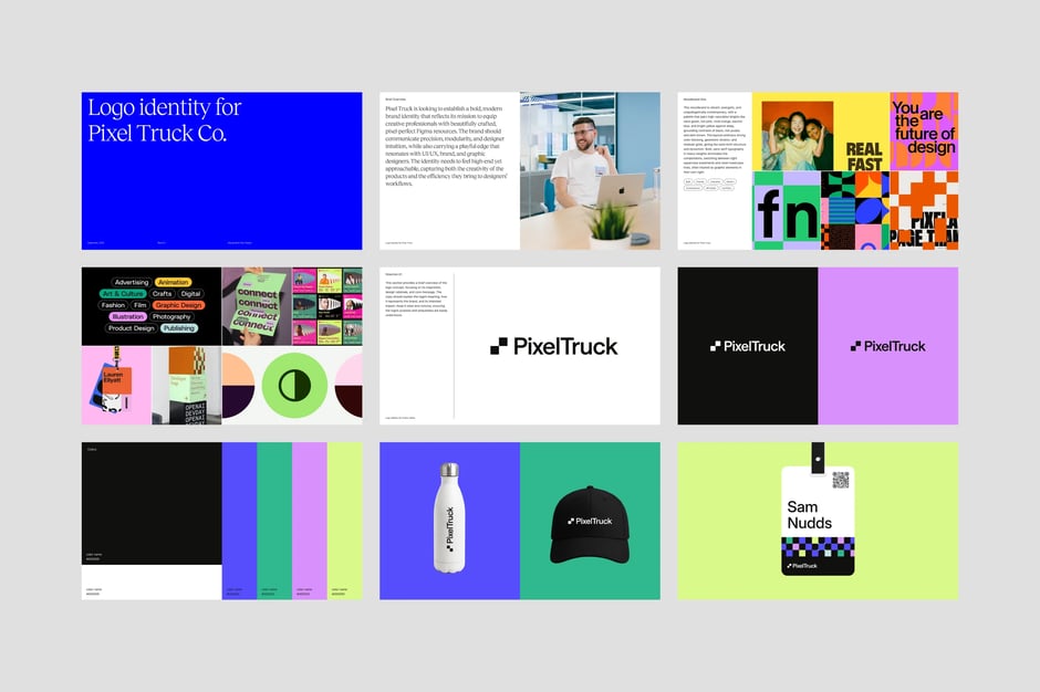 Logo Design Pitch Deck