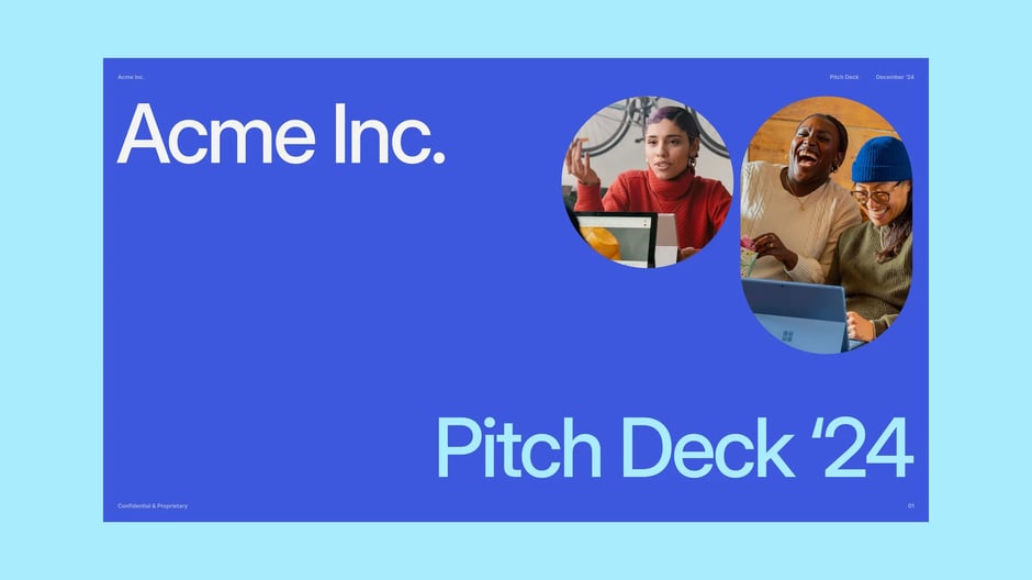 Pitch Deck Template #1