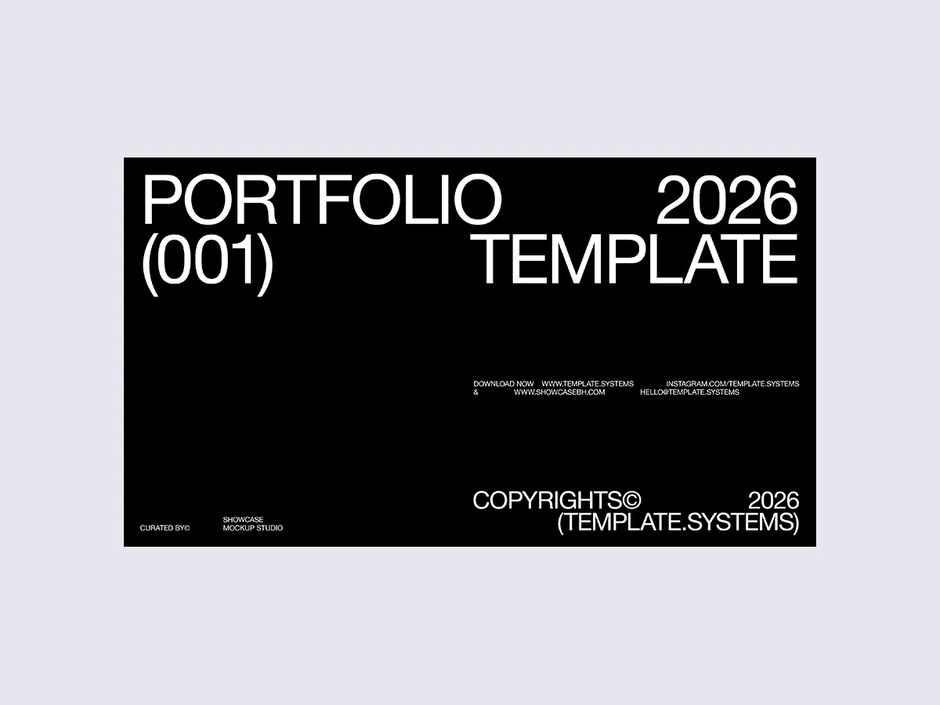 Portfolio - Presentation Template 001
