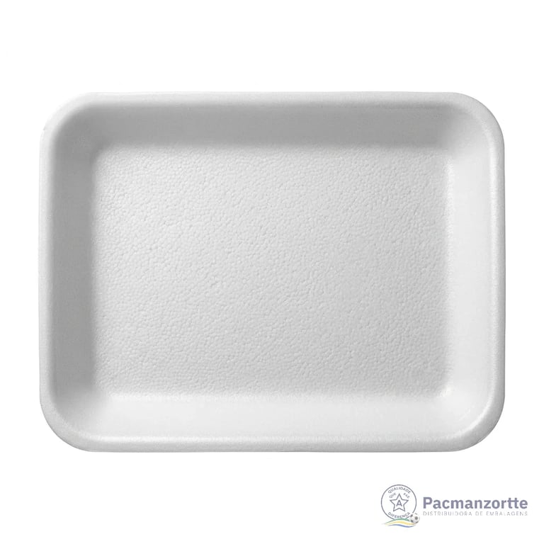 Bandeja de Isopor 3R Tam. 23,5 x 18 cm Spumapac miniatura 2