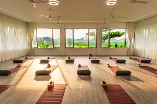 Best yoga school in Bali — Loka Yoga School shala in Kedungu